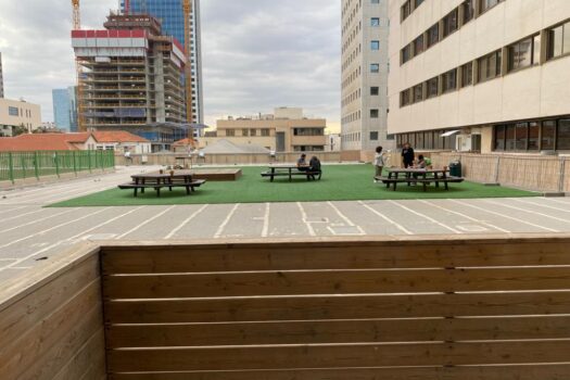 600 עד 1,100 מ"ר, מרפסת מדהימה.. בגמר גבוה,